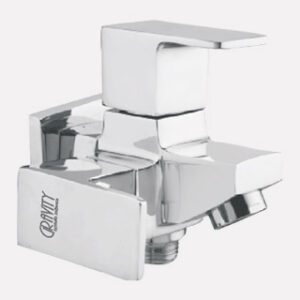 2 in 1 Bib Cock with CP Flange
