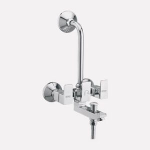 3 in 1 Wall Mixer Telephonic with Bend