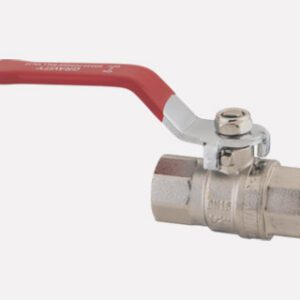 Gold Brass Ball Valve 1" (wt. 445gm)