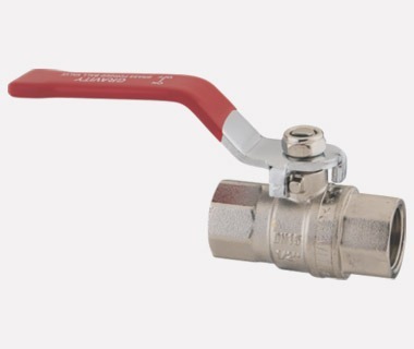 Gold Brass Ball Valve 1" (wt. 445gm)