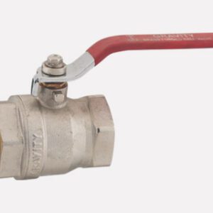 Gold Brass Ball Valve 1 1/2" (wt. 840gm)