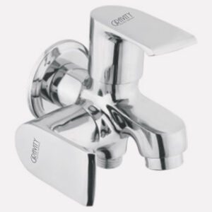 2 in 1 Bib Cock with CP Flange