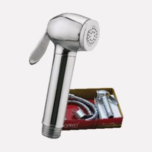 Health Faucet Dolphin Complete Set with Shower Tube (1 mtr) & ABS Hook