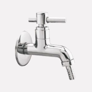 Nozzle Bib Cock with CP Flange