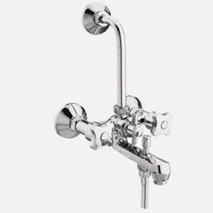 3 in 1 Wall Mixer Telephonic with Bend