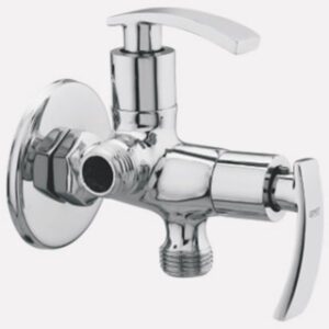 2 in 1 Angle Valve with CP Flange