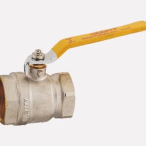 SIlver Brass Ball Valve 1 1/2" (wt. 670gm)