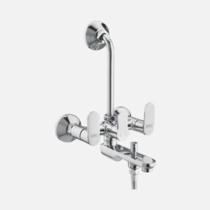 3in1 Wall Mixer Telephonic with Bend