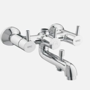 3in1 Wall Mixer Telphonic without Bend