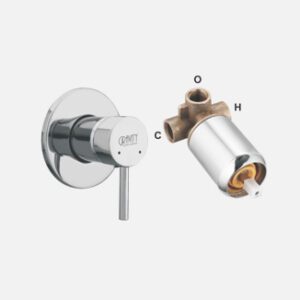 3 Way Diverter (2 inlet 1 outlet)