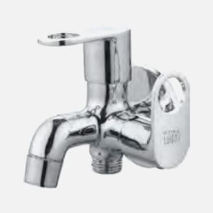 2 in 1 Bib Cock with CP Flange