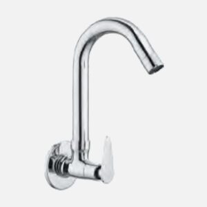 Sink Cock with CP Flange