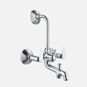 3 in 1 Wall Mixer Telephonic with Bend