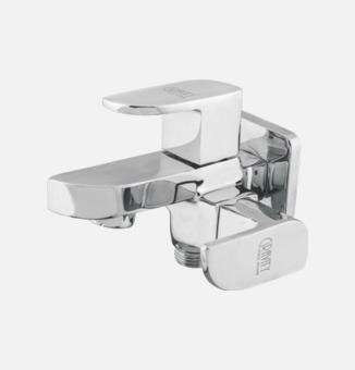 2 in 1 Bib Cock with CP Flange