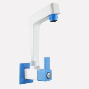 Sink Cock with Flange Long