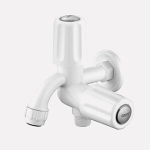 Bib Cock 2 in 1 with Flange