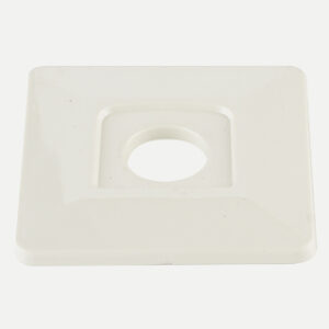 Square Flanges Ivory