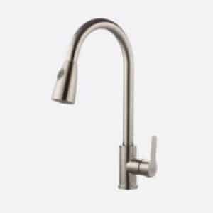 SS 1375 Pull Out Sink Mixer Small (2 Bar Pressure Required)