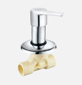 CPVC Concealed Stop Cock 1/2 x 3/4"