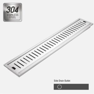 Floor drainer side hole 16”